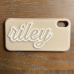 Custom BaubleBar iPhone XR case! *GENTLY USED* Good condition!